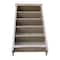 International Concepts Shaker Bookcase, 60"H, Washed Gray Taupe SH09-3226A - alternate 6